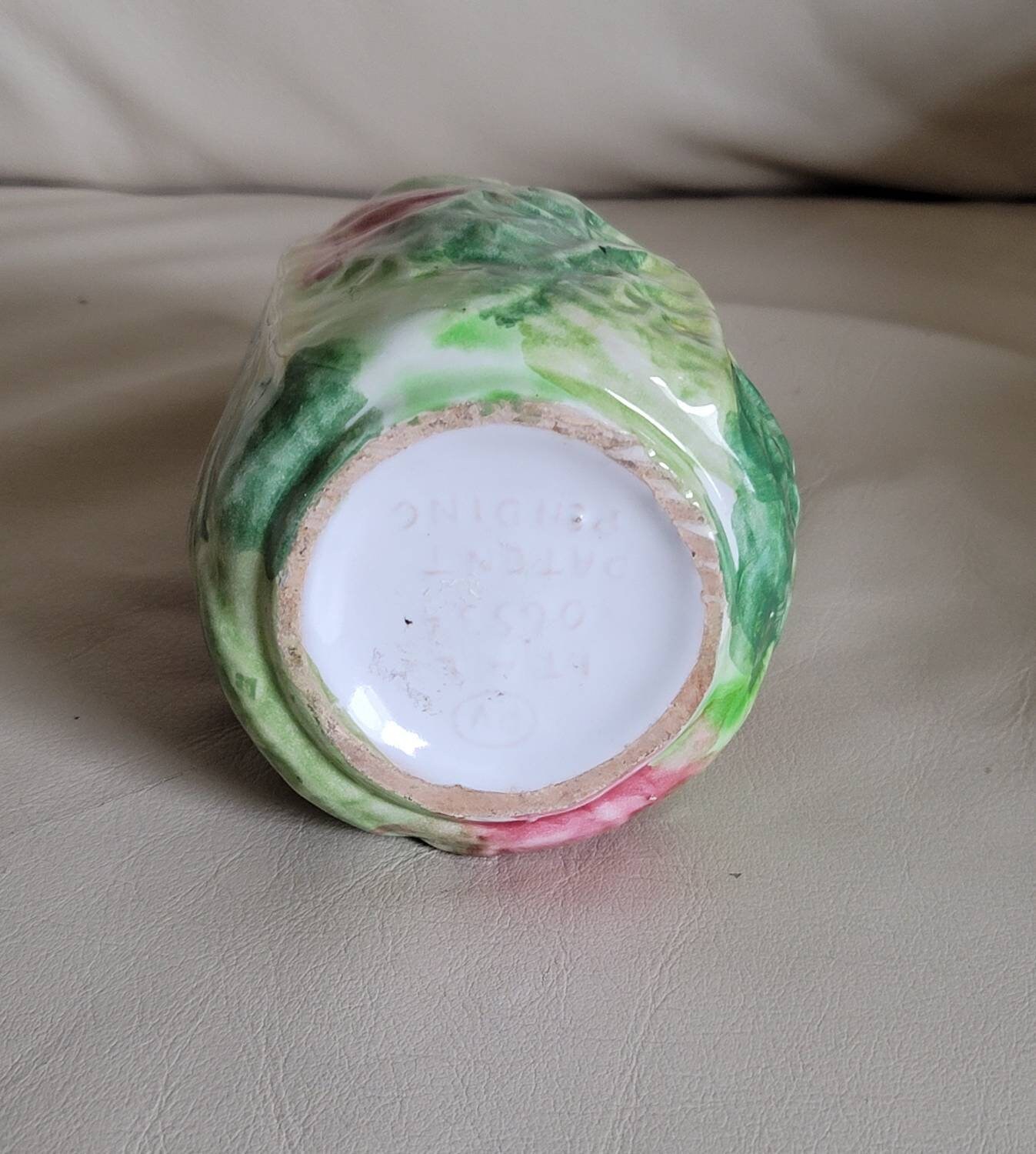 Peasant Village PV Italy Ceramic Lettuce Vase, Bowl or Jar - Etsy