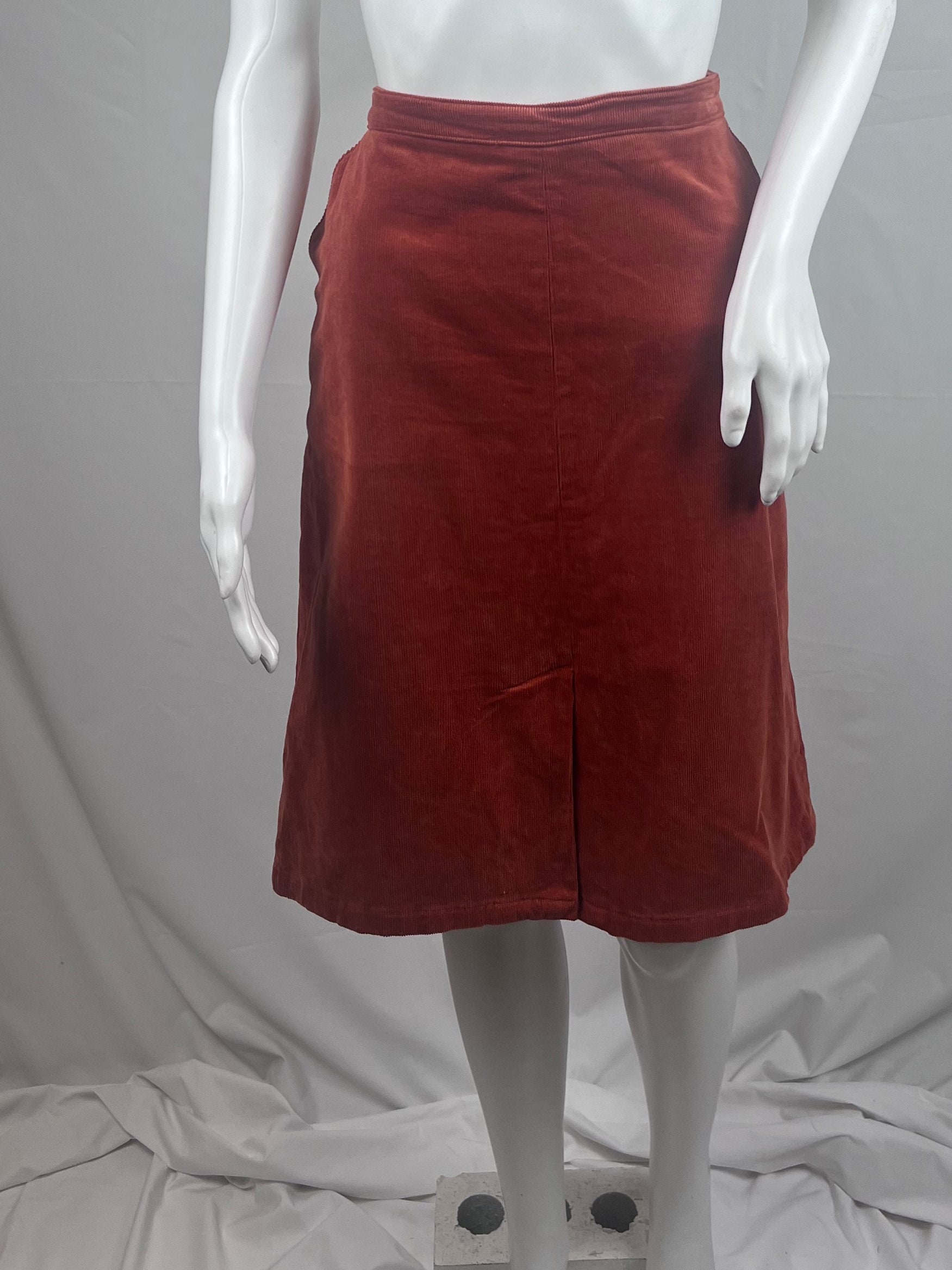 Plus size corduroy skirt 70 outlet