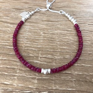 Classic Adjustable Slider Clasp Charm Bracelet Bead Women Girls