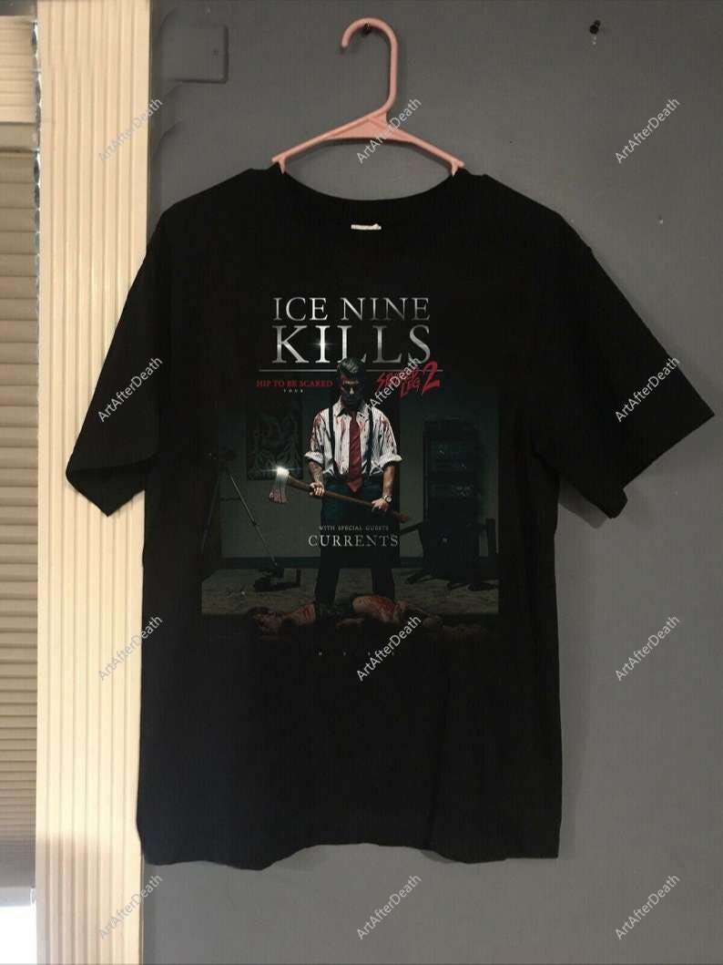 Discover Ice Nine hip to be scared tour t-shirt