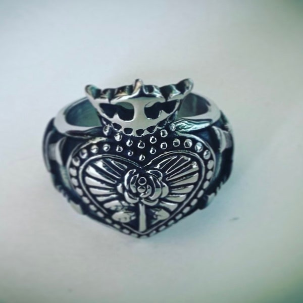 Heart Crown Ring