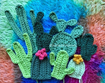 Crochet Cactus Pattern Collection by Katie Nelson