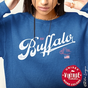 Buffalo Bills Sweatshirt | Retro Football Crewneck