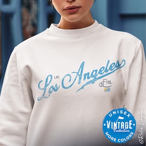 Los Angeles Chargers Football Sweatshirt | Los Angeles Crewneck Sweatshirt | Los Angeles Vintage Sweatshirt | UNISEX LA Sweatshirt