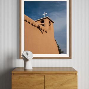 New Mexico Photography San Francisco de Asis Mission Church Adobe Architecture Fine Art Print or Canvas, several sizes