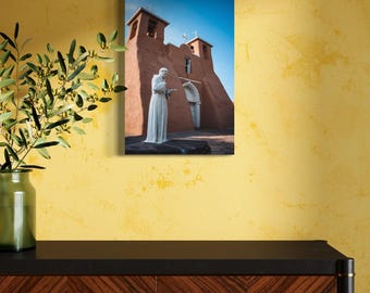 New Mexico Photography Architecture Landmark of the Southwest San Francisco de Asis Mission Church Fine Art Print or Canvas, several sizes