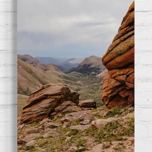 Colorado Mountains Landscape Photography Pikes Peak Trail Fine Art Print Nature Wall Art Mountain Decor Home or Office, several sizes