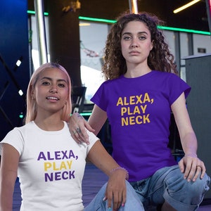 Alexa, Play Neck T-shirt
