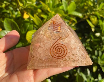 Orgonite Pyramid | Sacred Geometry Pyramid