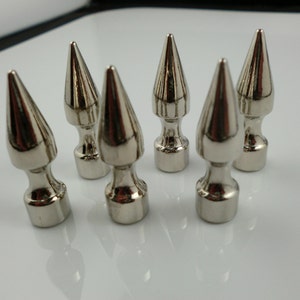 13mm Cone Spike Studs for Clothing, Metal Spikes and Studs, Cone