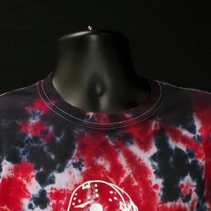 Halloween tie dye graphic tee