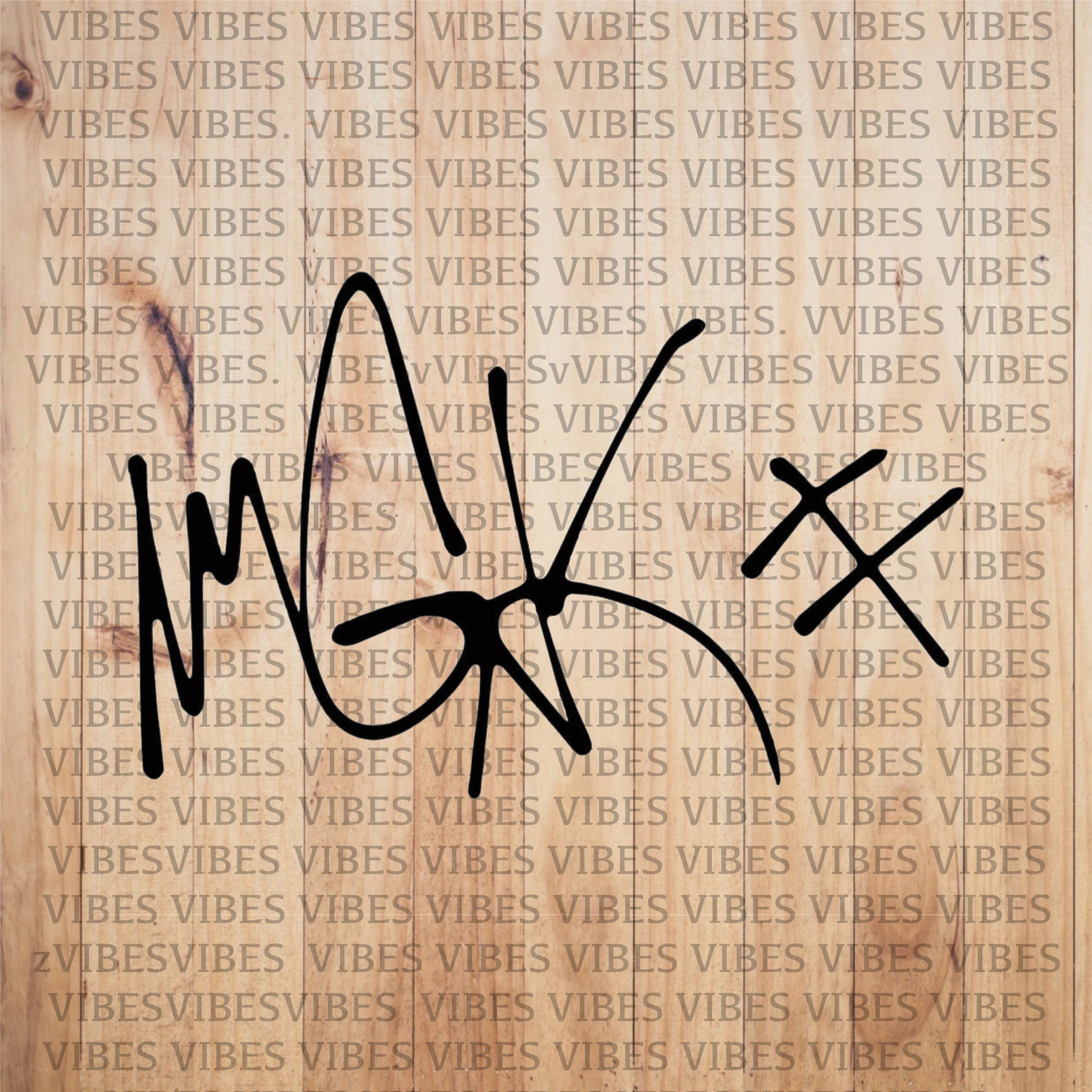 MG K Machine Gun Kells Colson Autograph Car Decal, Window, Bumper