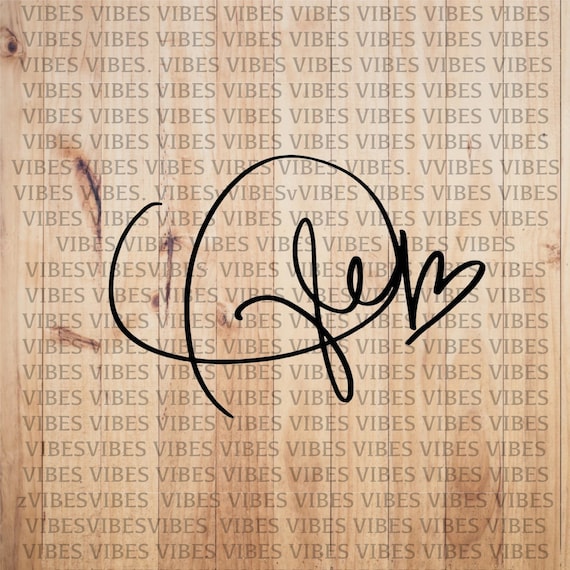 T Swift autograph car decal, window, bumper sticker no background