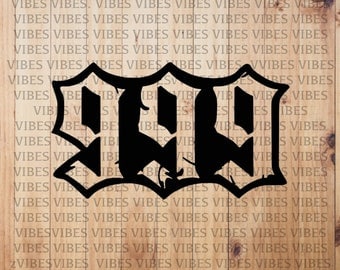 999 Juice music, rap, rapper car decal, window, bumper sticker no background