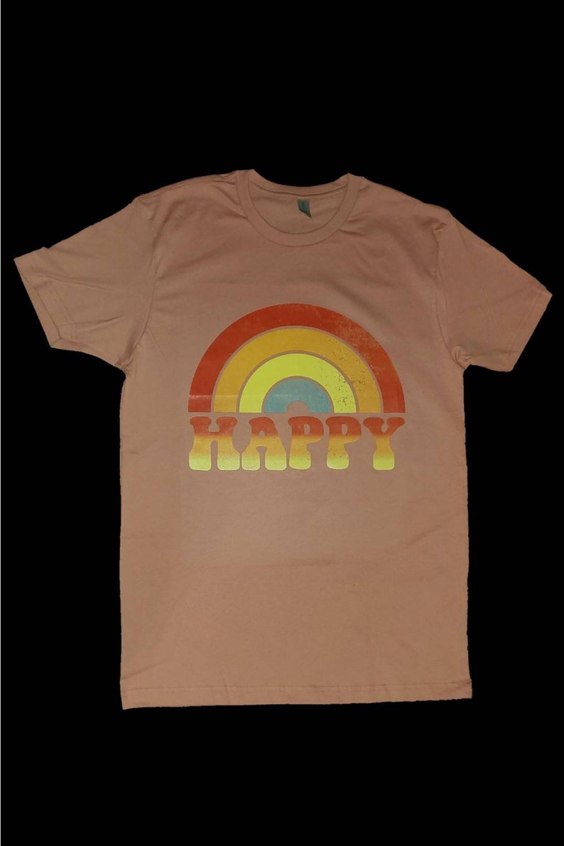 Happy Rainbow Graphic tee T-shirt