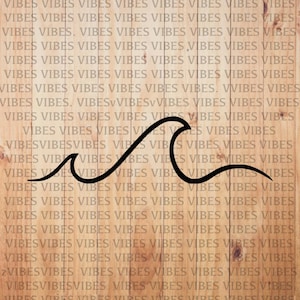 Wave, ocean, Beach car decal, window, bumper sticker no background