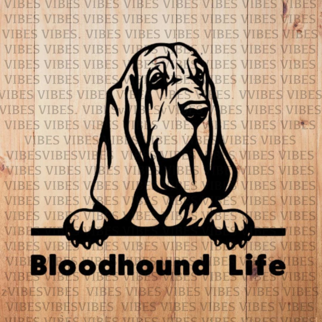 Bloodhound Car Decal Canada