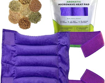 Nature Creation® Microwavable Herbal Heating Pad for Knee & Elbow