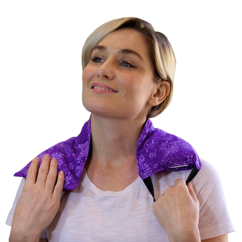 Heat Therapy Rice Bag. 3 Pockets. Rice Heating Pad. Heat Therapy. Neck