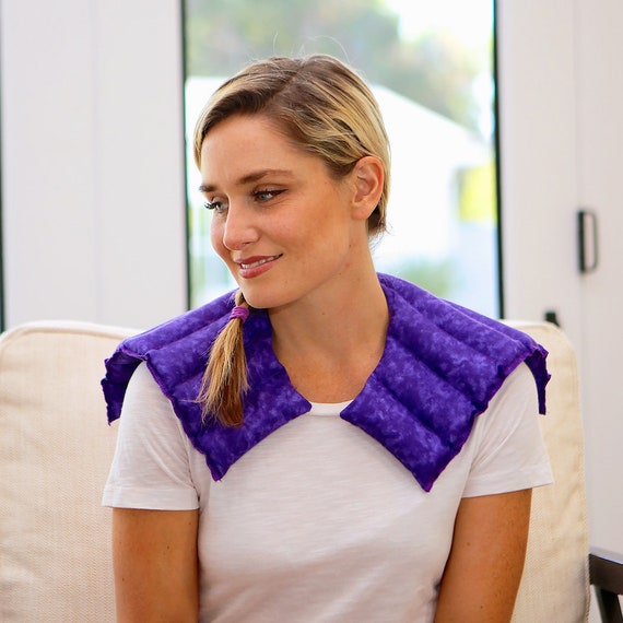 Neck Heat Wrap Reusable Neck Heating Pad Herbal Heating Pad Etsy