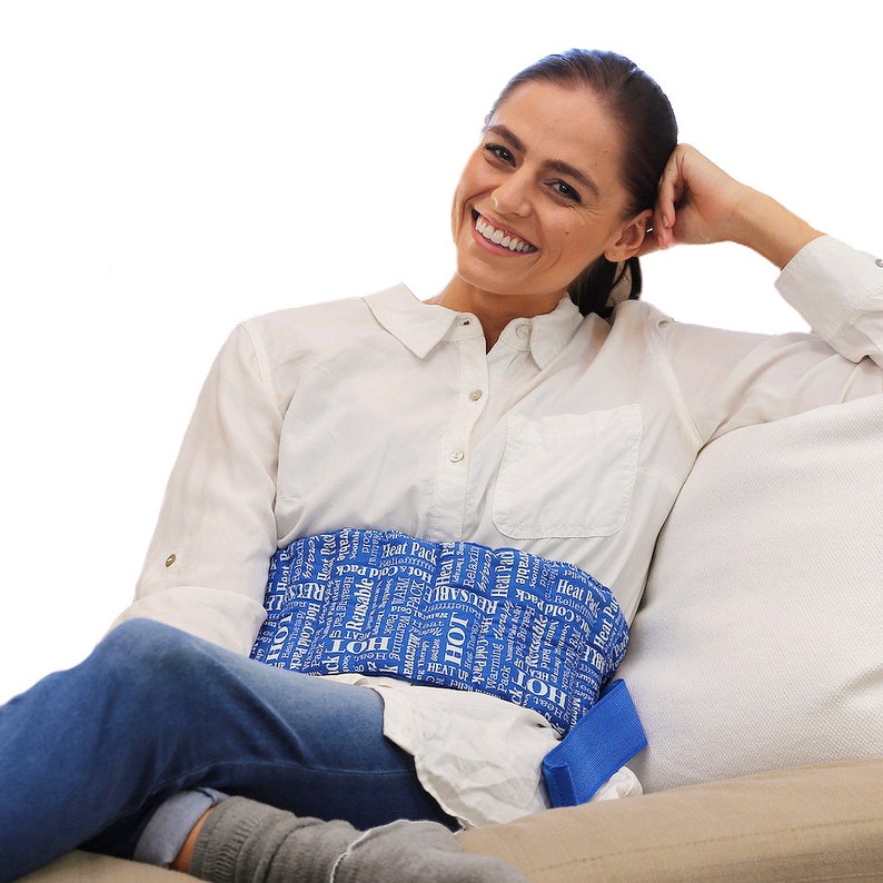 Adjustable Heating Pad for Stomach Cramps Lower Back and Etsy