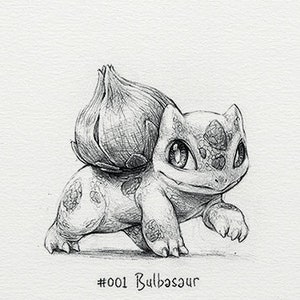 Bulbasaur - 5 X 7