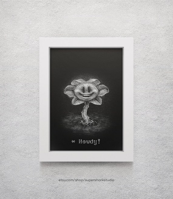 Flowey #floweytheflower #art #undertale