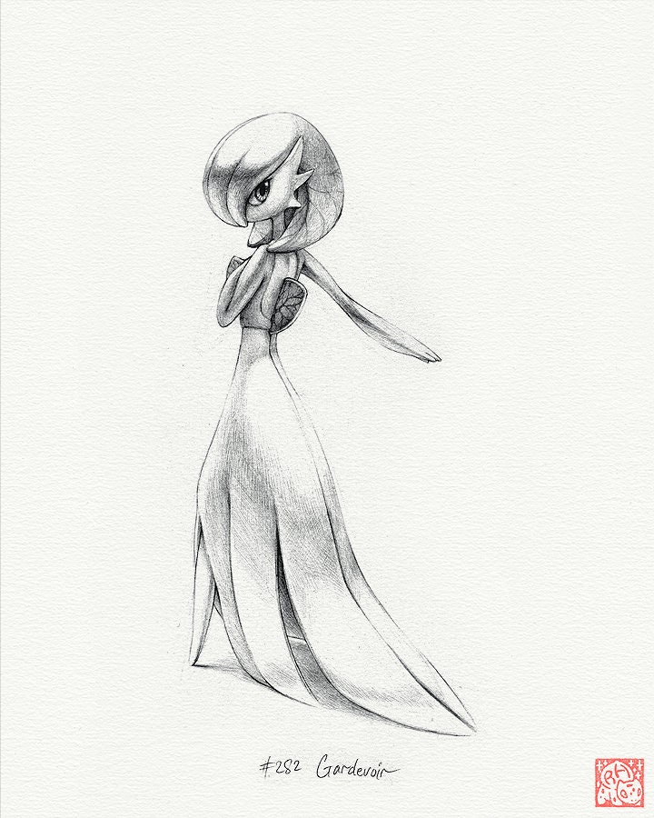 gardevoir (pokemon) drawn by artsy-rc