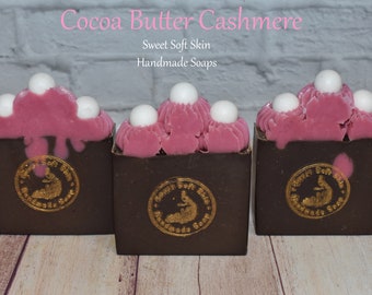 Cocoa Butter Cashmere Soap Bars