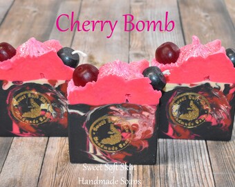 Cherry Bomb Soap Bars