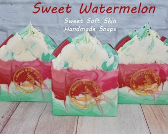 Sweet Watermelon Soap Bars