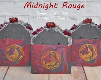 Midnight Rouge  Soap Bars