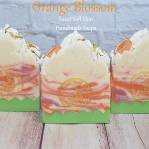 Orange Blossom Soap Bars