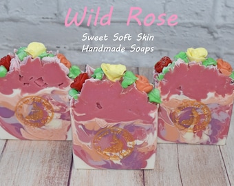 Wild Rose Soap Bars