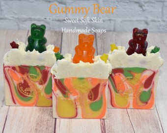 Gummy Bears Soap Bars