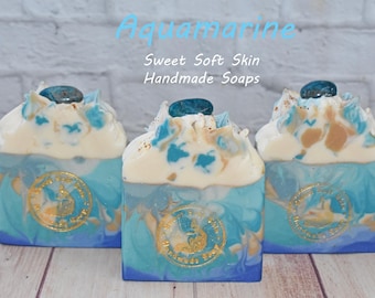 Aquamarine Soap Bars