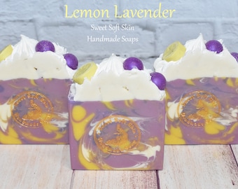 Lemon Lavender Soap Bars