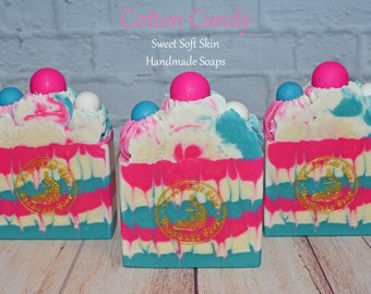 Cotton Candy Soap Bars