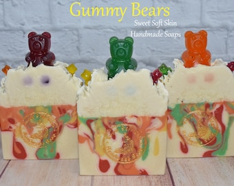 Gummy Bears Soap Bars