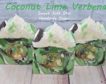 Coconut Lime Verbena Soap Bars