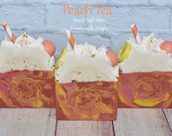 Peach Tea Soap Bars