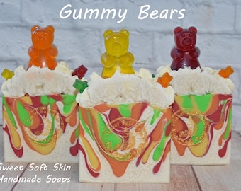 Gummy Bears Soap Bars