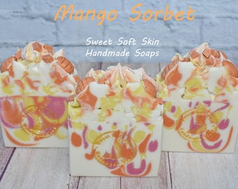 Mango Sorbet Soap Bars