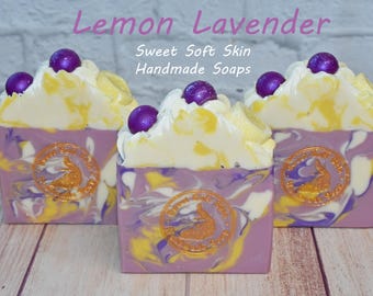 Lemon Lavender Soap Bars