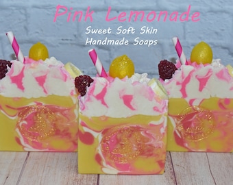 Pink Lemonade Soap Bars