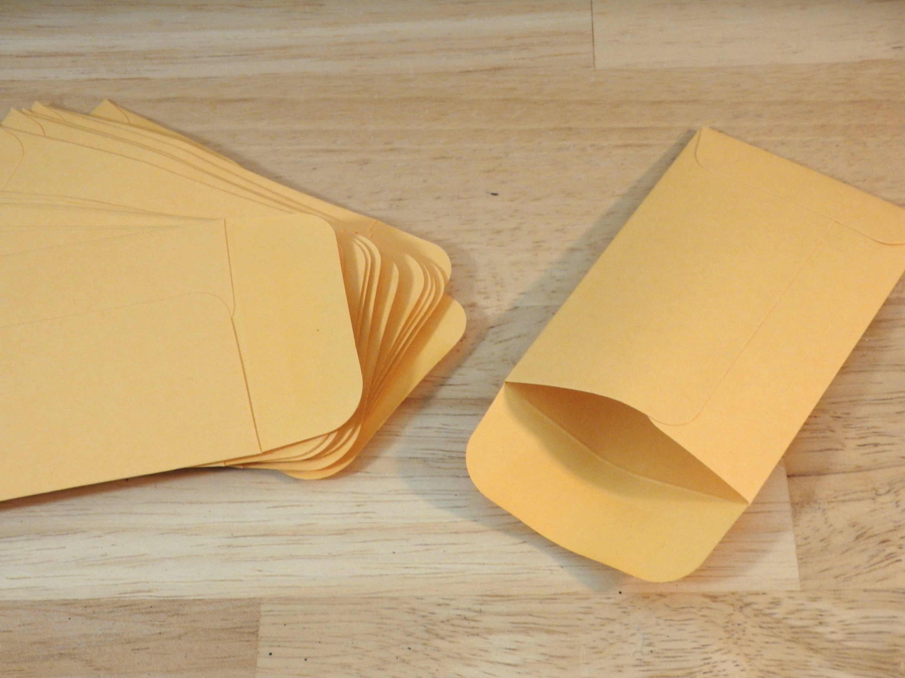 Manilla Coin Envelopes 2.25 x 3.5 paper craft Etsy