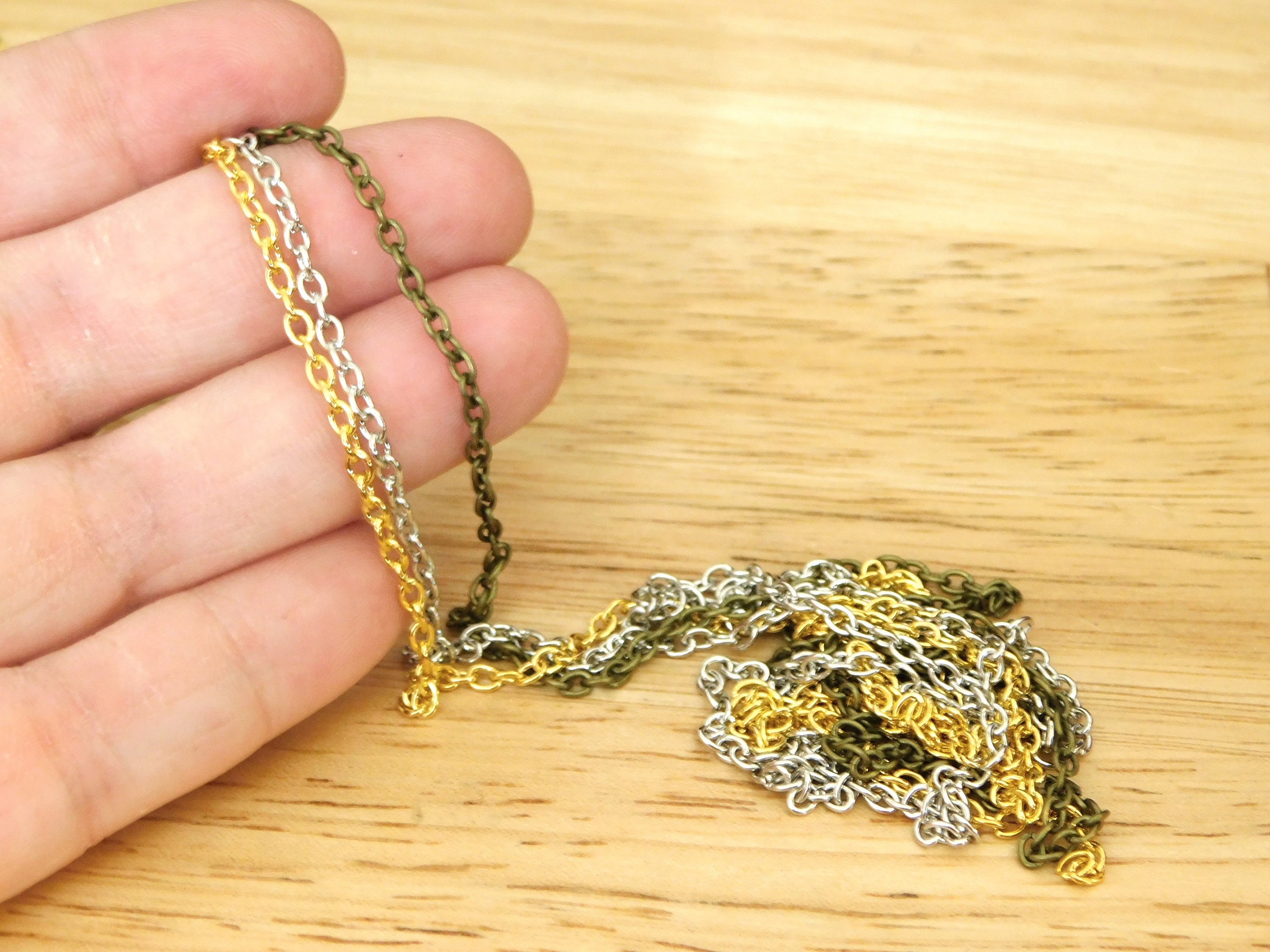 Iron Cable Chains, Unwelded, Oval, 3x2x0.5mm, Bronze, Gold, Antique ...