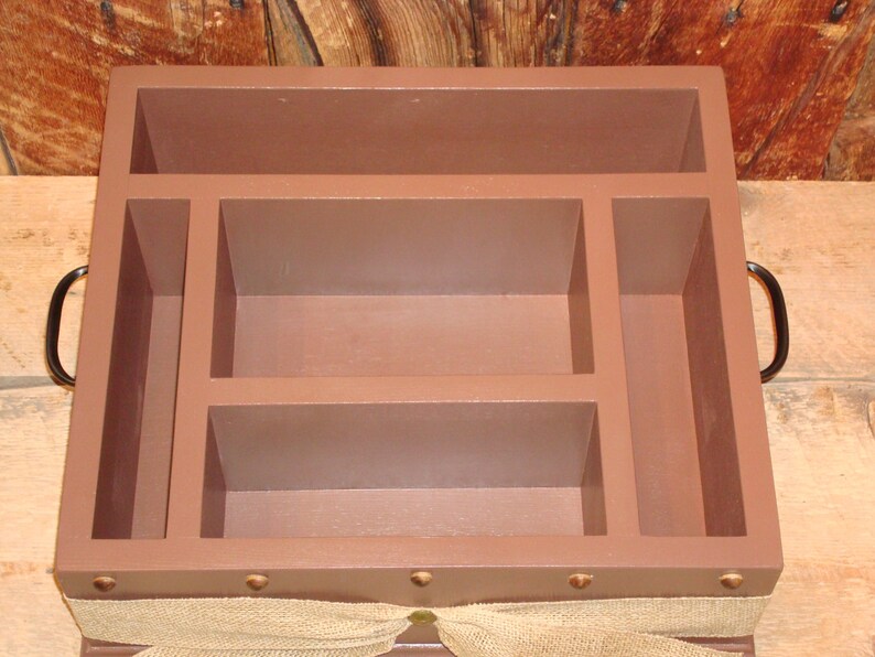 Brown Tableware Utensil Holder Caddy Organizer Party Decor for Etsy