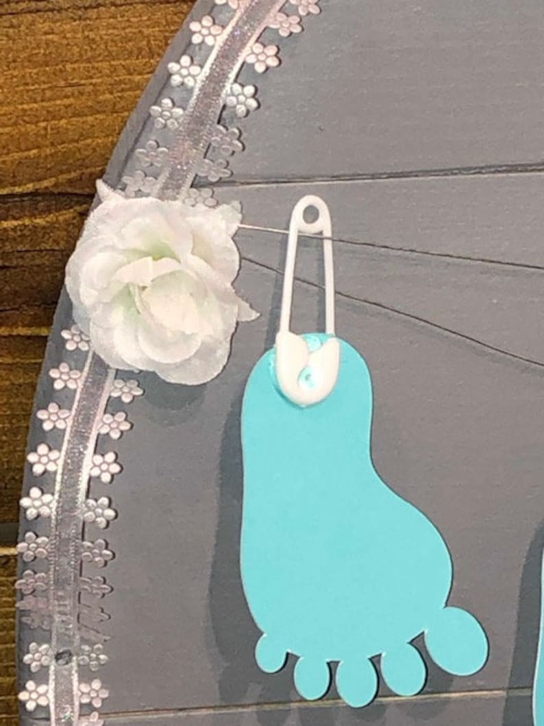 New baby sign Wood heart sign Sign for baby Baby shower party decorations Baby shower guestbook Baby guestbook