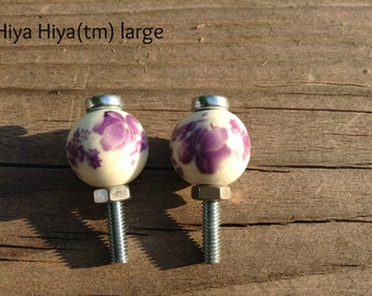 Purple Flowers HH Large stops